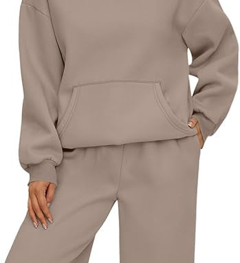 Womens 2 Piece Outfits Lounge Hoodie Sweatsuit